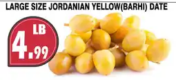 Al-Quds Supermarket Jordanian yellow(barhi) date offer