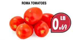 Al-Quds Supermarket Roma tomatoes offer