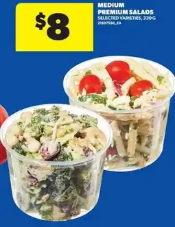 Dominion Medium premium salads offer