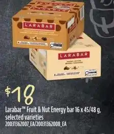 Dominion Larabar fruit & nut energy bar offer