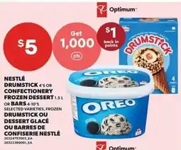 Independent Grocer Nestle Drumstick or confectionery frozen dessert offer