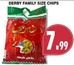 Al-Quds Supermarket Derby family size chips offer