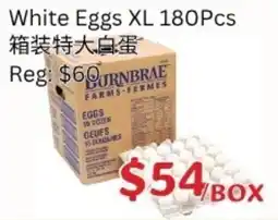 Ranch Fresh Supermarket Burnbrae Farms eggs offer