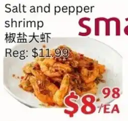 Ranch Fresh Supermarket Salt and pepper shrimp offer