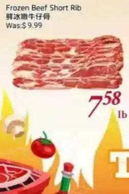 Tone Tai Supermarket Frozen Beef Short Rib offer