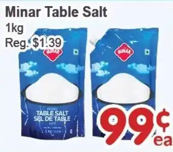 Minar table salt