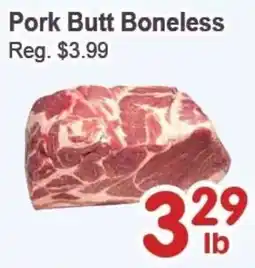 Blue Sky Supermarket Pork Butt Boneless offer
