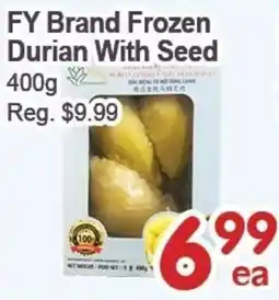 Blue Sky Supermarket FY Brand Frozen Durian With Seed offer