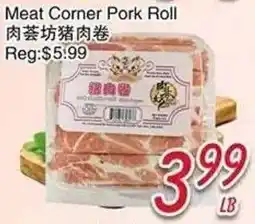 Foody Mart Meat Corner Pork Roll offer