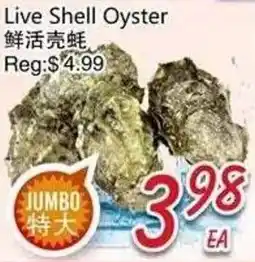 Foody Mart Live Shell Oyster offer