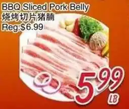 Foody Mart BBQ Sliced Pork Belly offer