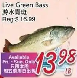 Foody Mart Live Green Bass offer