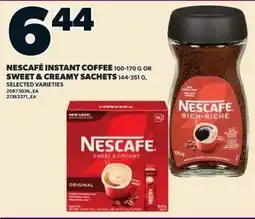 Independent Grocer Nescafe instant coffee offer