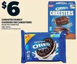 Independent Grocer Christie family cookies or cakesters offer