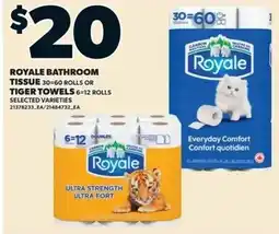 Independent Grocer Royale bathroom tissue offer