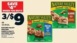 Independent Grocer Nature Valley sweet & salty bars offer