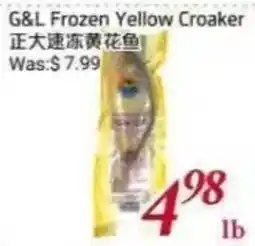 Tone Tai Supermarket G&L frozen yellow croaker offer
