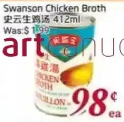 Tone Tai Supermarket Swanson chicken broth offer