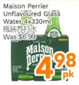Ample Food Market Maison Perrier Unflavoured Glass Water offer