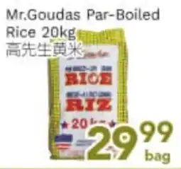 Ample Food Market Mr.Goudas Par-Boiled Rice offer