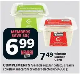 IGA Compliments Salads offer