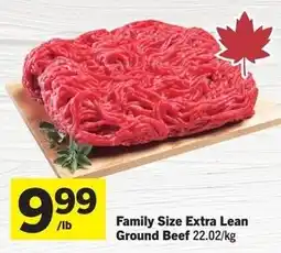 IGA Family Size Extra Lean Ground Beef offer