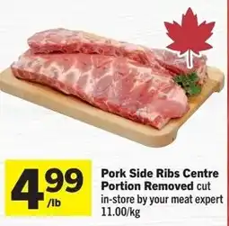 IGA Pork Side Ribs Centre offer