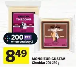 IGA Monsieur Gustav Cheddar offer