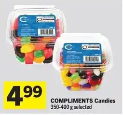 IGA Compliments Candies offer