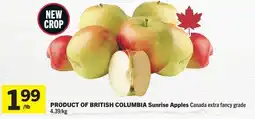 IGA Sunrise Apples offer