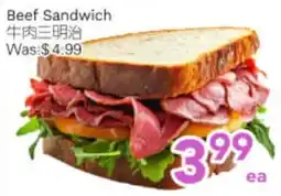 Ample Food Market Beef Sandwich offer