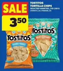 Dominion Tostitos tortilla chips offer