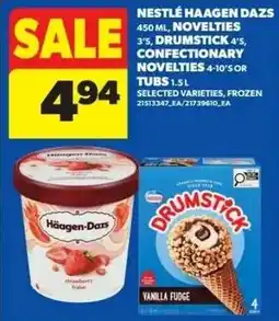Dominion Nestle Haagen Dazs Drumstick Confectionary Novelties offer