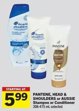 IGA Pantene, Head & Shoulders or Aussie Shampoo or Conditioner offer