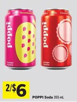 IGA Poppi Soda offer