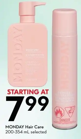 Monday hair care