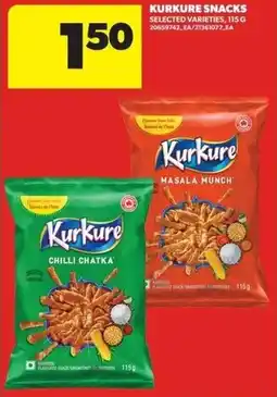 Dominion Kurkure snacks selected varieties offer