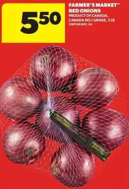 Dominion Farmer's Market red onions offer