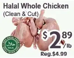 Blue Sky Supermarket Halal Whole Chicken offer