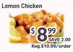 Blue Sky Supermarket Lemon Chicken offer