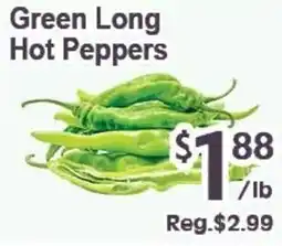 Blue Sky Supermarket Green Long Hot Peppers offer