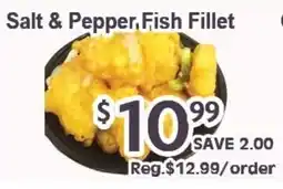 Blue Sky Supermarket Salt & Pepper Fish Fillet offer