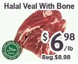 Blue Sky Supermarket Halal Veal With Bone offer