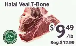Blue Sky Supermarket Halal Veal T-Bone offer