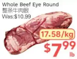 Ample Food Market Whole Beef Eye Round offer