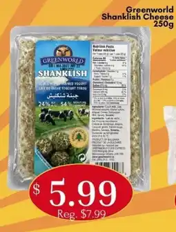 Noor Food Market Greenworld shanklish cheese offer