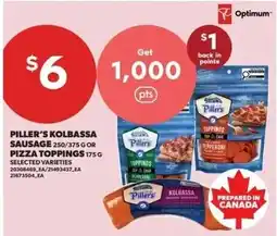 Dominion Piller's kolbassa sausage offer