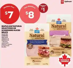 Dominion Maple Leaf natural selections meats offer