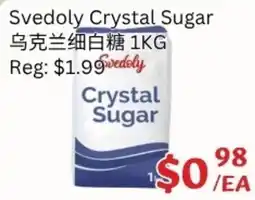 Ranch Fresh Supermarket Svedoly crystal sugar offer