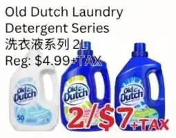 Ranch Fresh Supermarket Old Dutch laundry detergent series offer